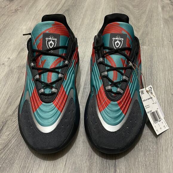 Adidas Ozelia Marvel Guardians Drax Sneakers Mens Sz Black/Silver‎ New! main image 5